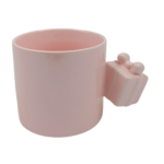 MUG NAVIDAD OREJA REGALO ROSADA