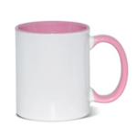 MUG COLOR INTERNO 11 ONZAS ROSADO