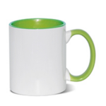 MUG COLOR INTERNO 11 ONZAS VERDE CLARO