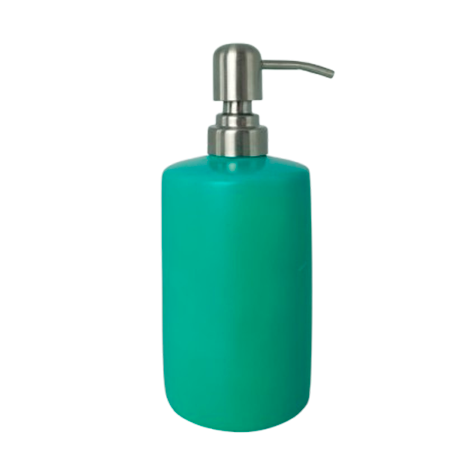 JABONERA VERDE DISPENSADOR DE JABON CERAMICA VERDE - Imagen 1
