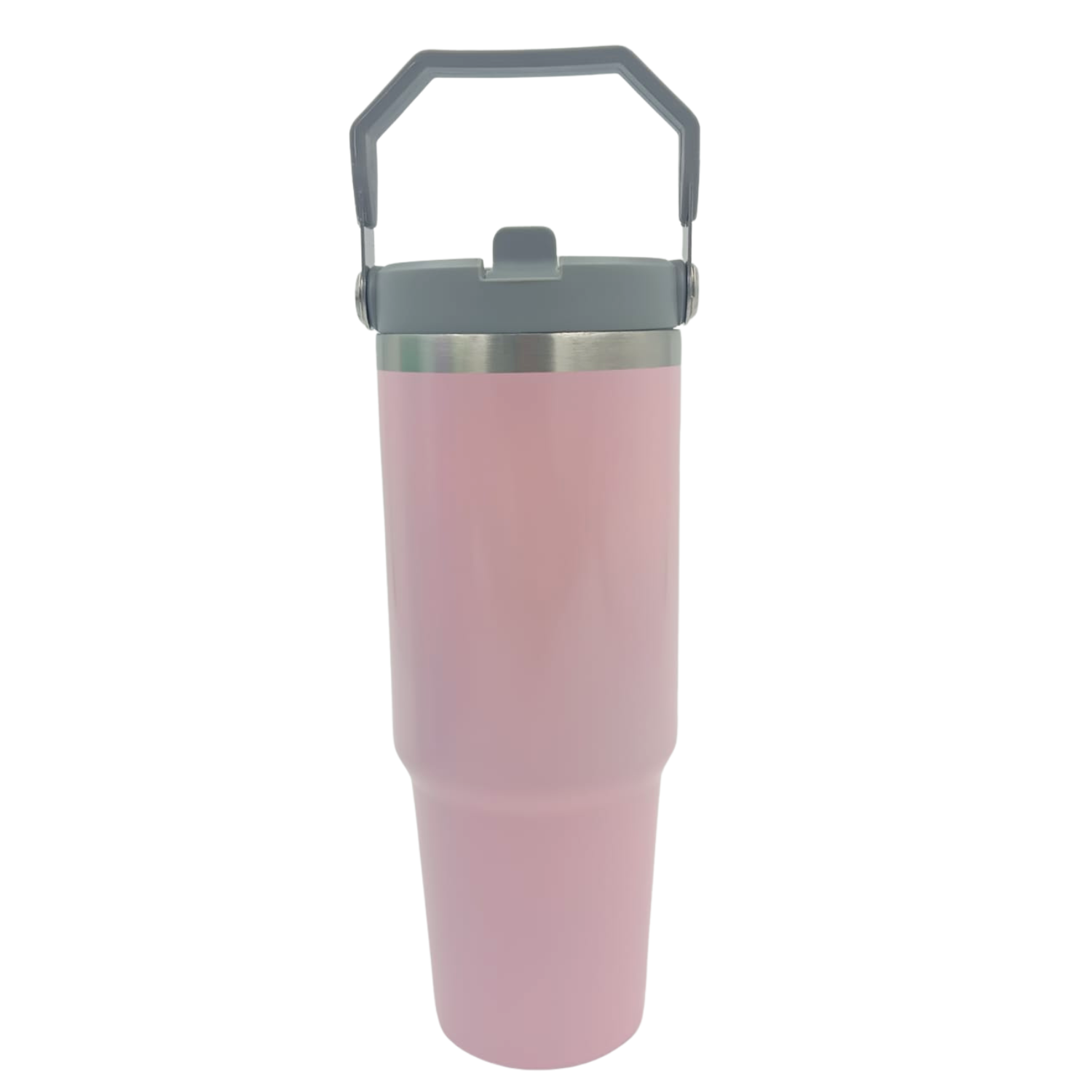 TERMO CANTIPLORA ROSA TAPA GRIS ZB2-1 TERMO CANTIMPLORA 30 OZ ROSA TAPA GRIS ZB2-1 - Imagen 1