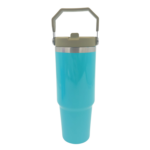 TERMO CANTIMPLORA 30 OZ VERDE MENTA TAPA VERDE OSCURO ZB2-3