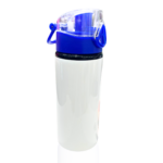 CARAMAÑOLA TAPA TRANSPARENTE 600 ML AZUL