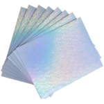 PAPEL HOLOGRAFICO ADHESIVO PUNTOS X 20 INKJET