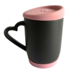 MUG MAGICO TAPA Y BASE ROSADA