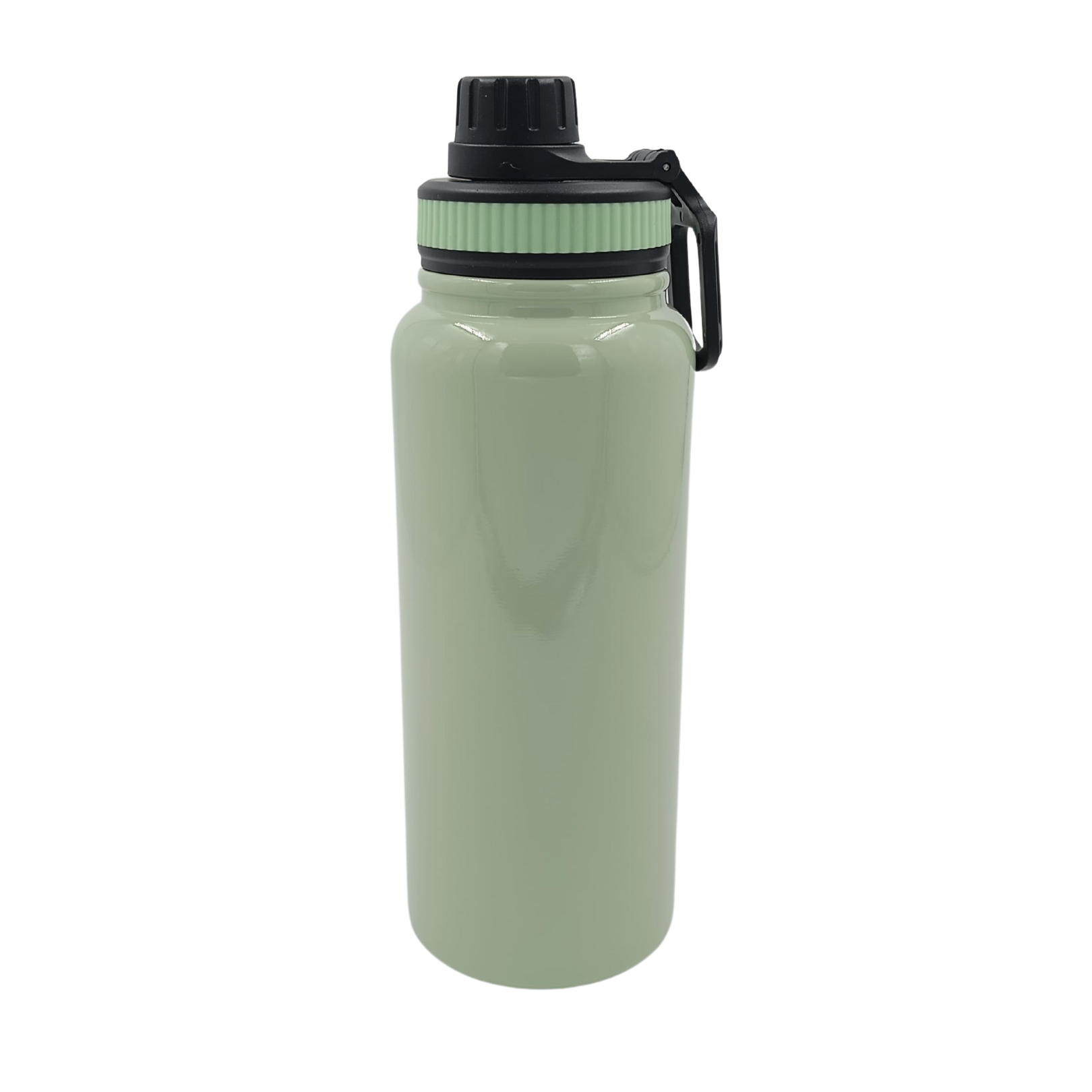 TERMO TAPA DEPORTIVA BICOLOR VERDE 800 ML SY-800B1-8 TERMO TAPA DEPORTIVA 800 ML VERDE TAPA NEGRA - Imagen 1