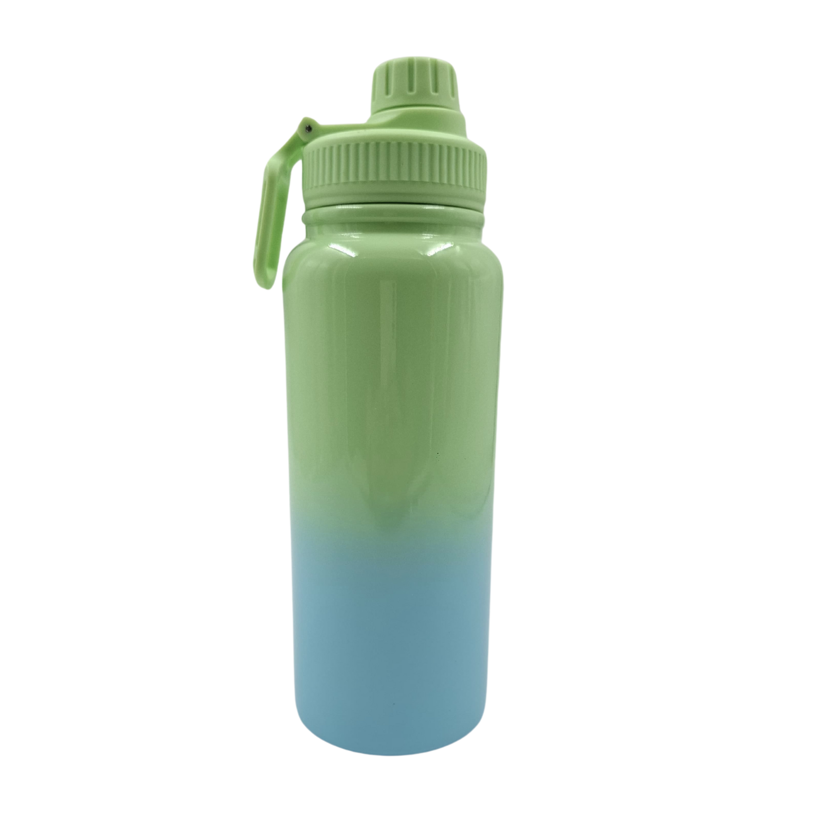 TERMO TAPA DEPORTIVA VERDE LILA SY-800B1-10 TERMO TAPA DEPORTIVA 800 ML VERDE AZUL - Imagen 1