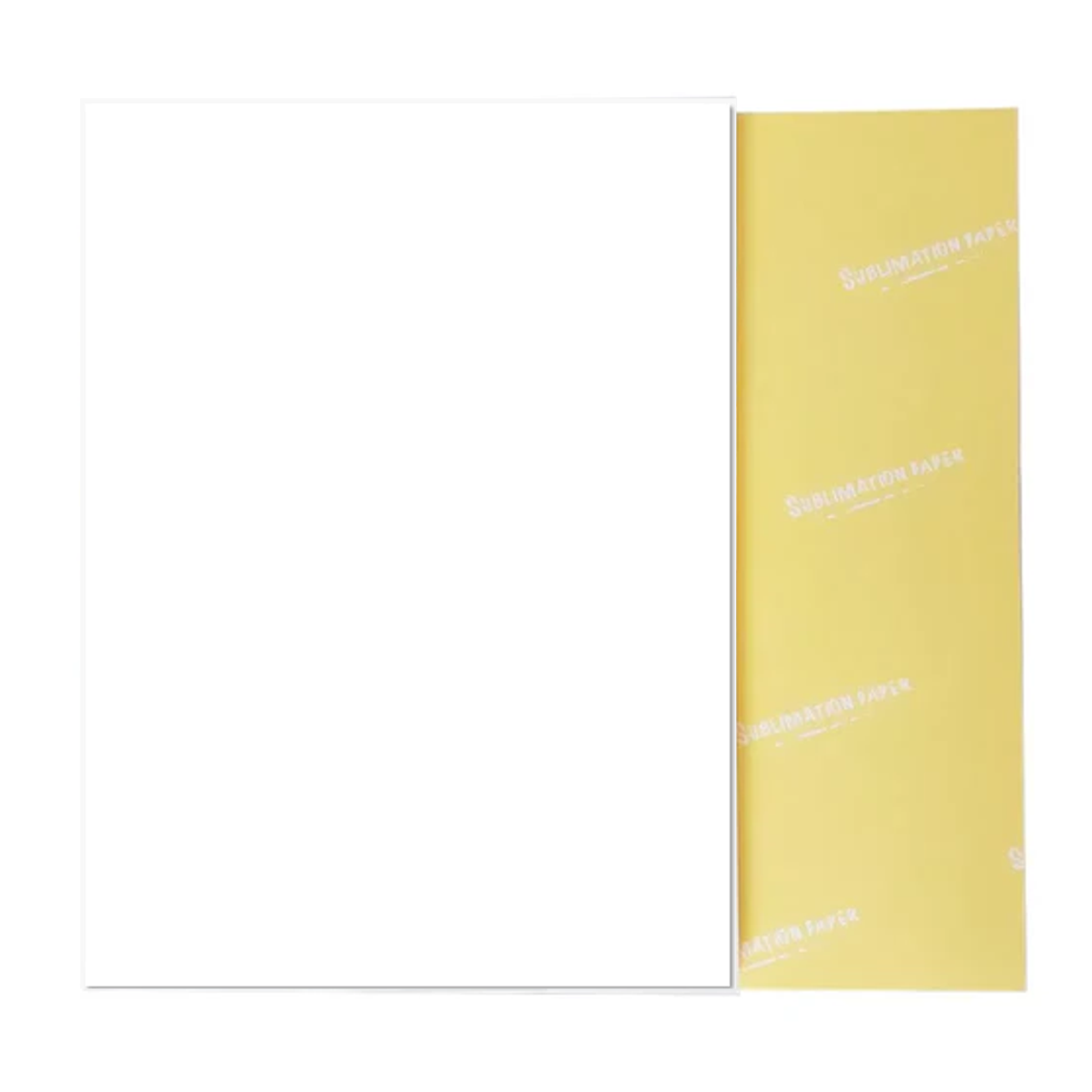 PAPEL SUBLIMACION AMARILLO PAPEL DE SUBLIMACION AMARILLO TAMAÑO A4 X 100 HOJAS - Imagen 1