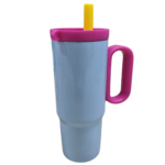 TERMO INFUSION AZUL TAPA FUCSIA