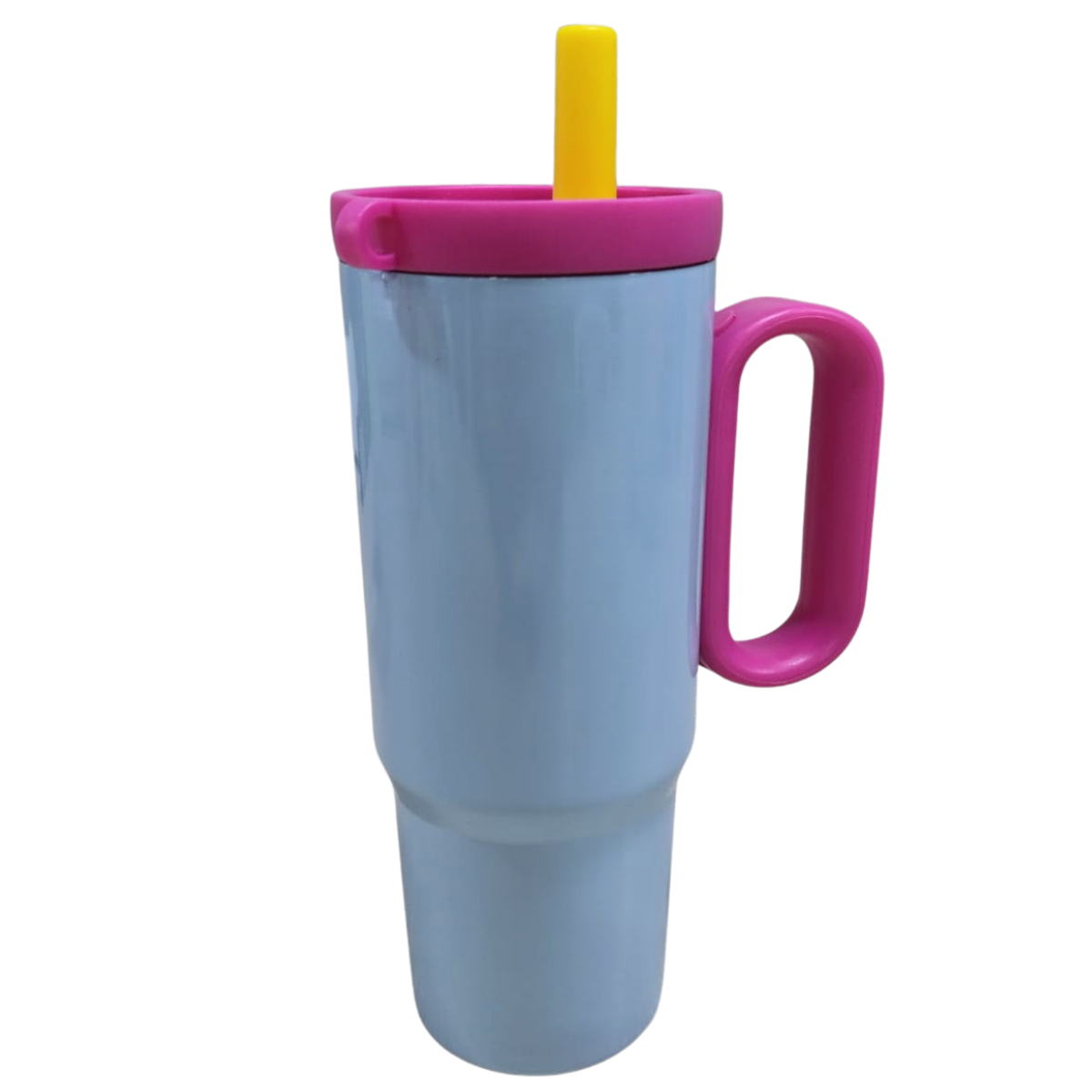 TERMO INFUSION VERDE TAPA FUSCIA SY-ZY-30OZCH-1 TERMO INFUSION AZUL TAPA FUCSIA - Imagen 1