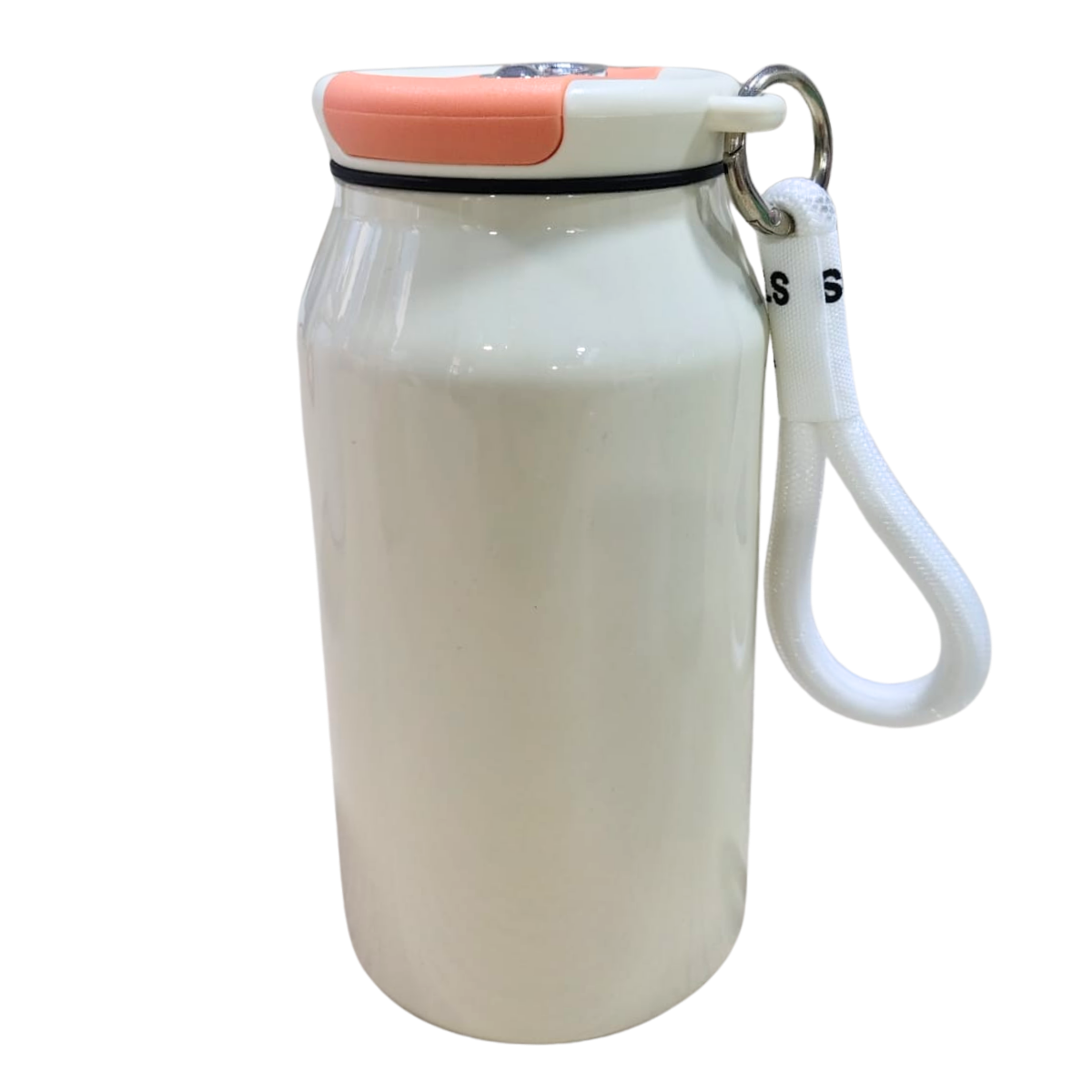 TERMO LATA 500 ML CON CORDON BEIGE SY-ZY-5001-4 TERMO LATA 500ML BEIGE CON CORDON SY-ZY-5001-4 - Imagen 1
