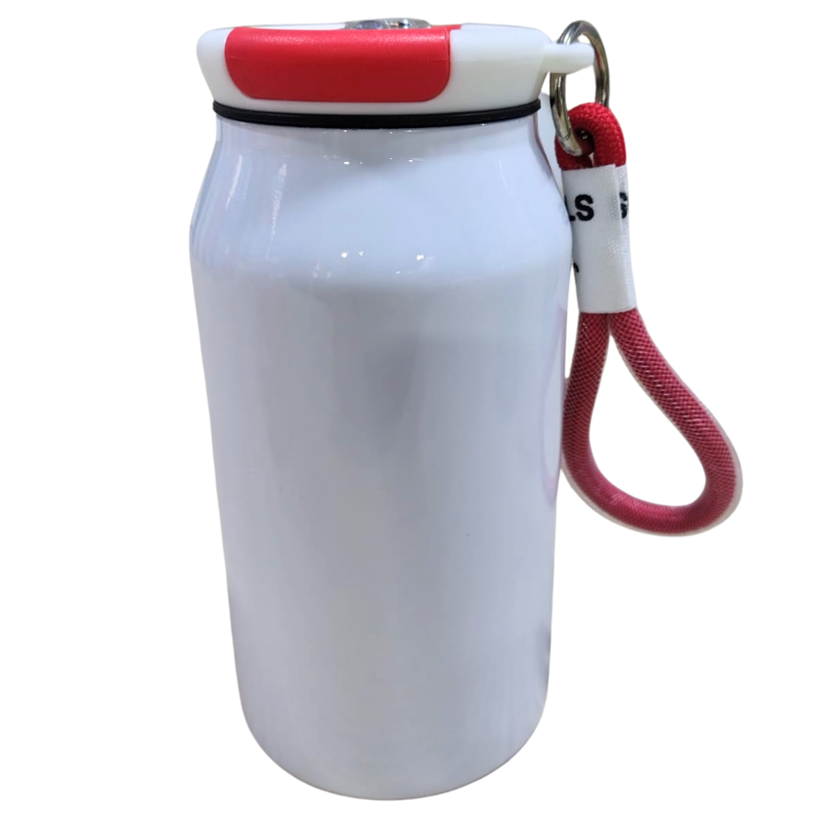TERMO LATA 500 ML CON CORDON BLANCO SY-ZY-5001-1 TERMO LATA 500ML BLANCO CON CORDON SY-ZY-5001-1 - Imagen 1