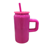 TERMO OREJA CON PITILLO PASTEL FUCSIA SY-HH-16OZB-9