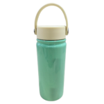 TERMO TAPA SILICONA VERDE TAPA BEIGE SY-SBFL-5A