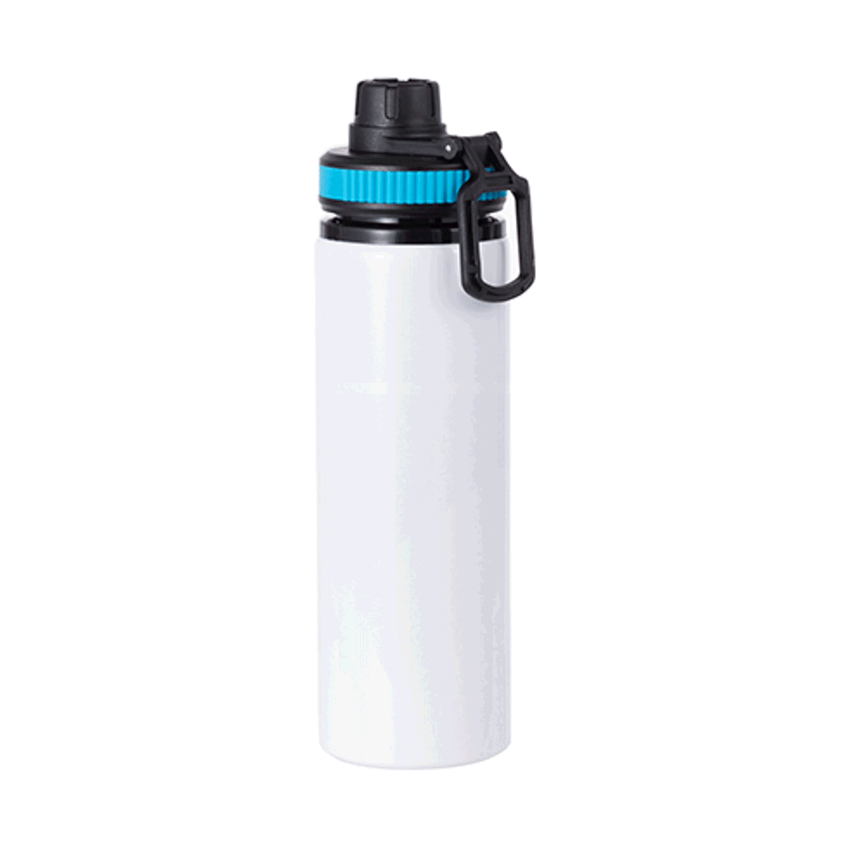 CARAMAÑOLA TAPA ROSCA MANIJA AZUL CLARO 700 CARAMAÑOLA TAPA ROSCA 600ML AZUL - Imagen 1